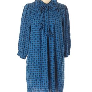 Anna Sui blue shift dress - XL